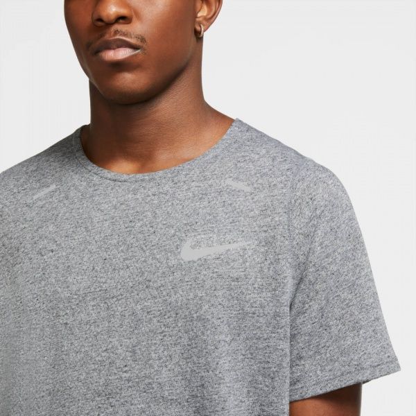 Футболка Nike M NK DF BRTH RISE 365 SS FF GX CU5438-064 S сірий