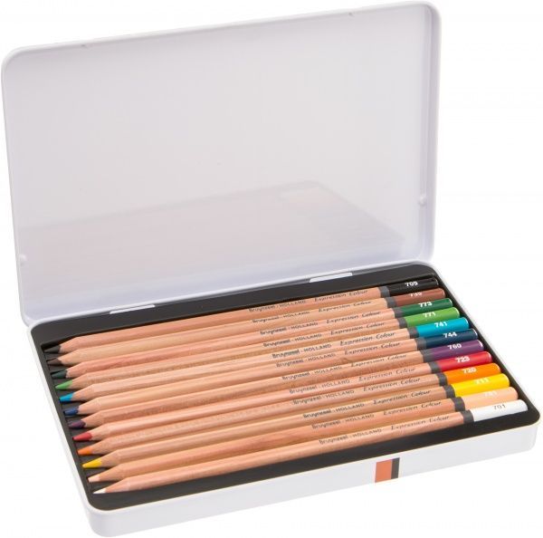 Набір олівців Expression Bruynzeel 12 кольорів Sakura
