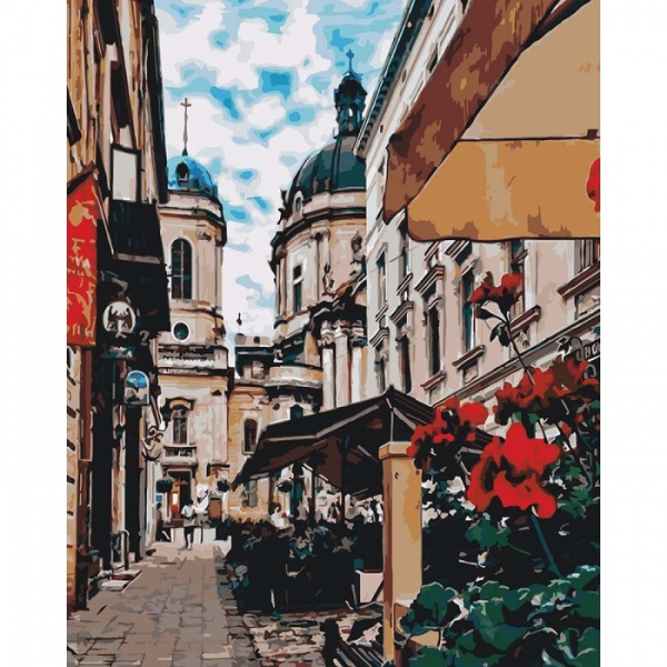 Картина за номерами Чарівний Львів Ідейка 