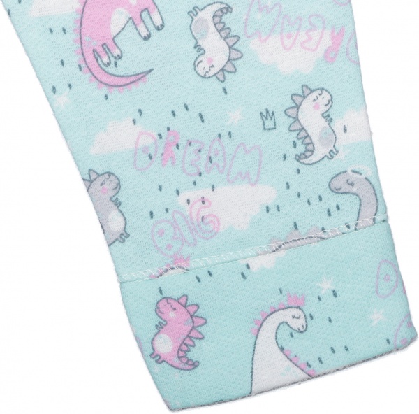 Пижама детская для мальчика Фламинго 109-307 р.80 ментоловый 