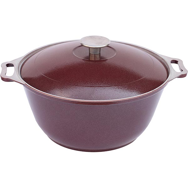 Кастрюля из алюминия Биол Бордо с крышкой 2.5 л