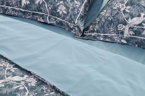 Комплект постільної білизни Perafita 2 зелений із малюнком Lameirinho 