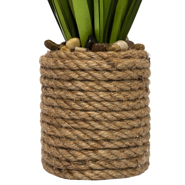 Камыш искусственный серый в горшке 74 см Девилон