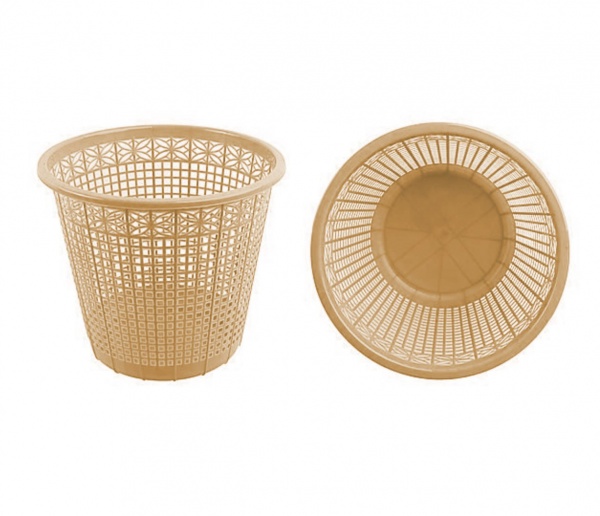 Корзина для бумаги Сетка бежевый 