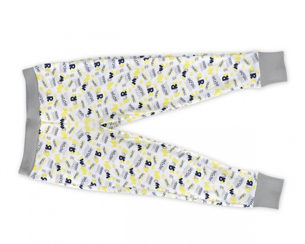 Піжама дитяча WP Merchandise р.116–122 сірий із малюнком FWPPJP2CAT23GY122 