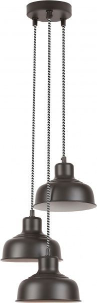 Люстра підвісна Rabalux Owen 2790 3x25 Вт E27 матовий чорний 