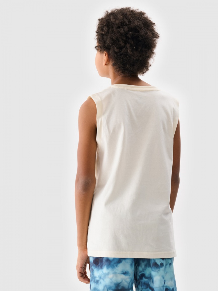 Майка 4F SLEEVELESS M163 4FJWSS25TSLEM163-11S р.158 бежевий