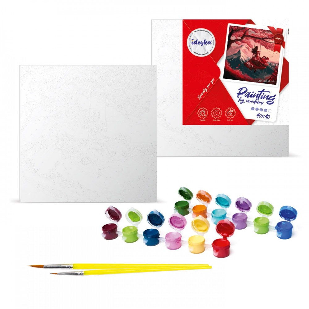 Картина по номерам Встречаем лето ©art_selena_ua Ideyka