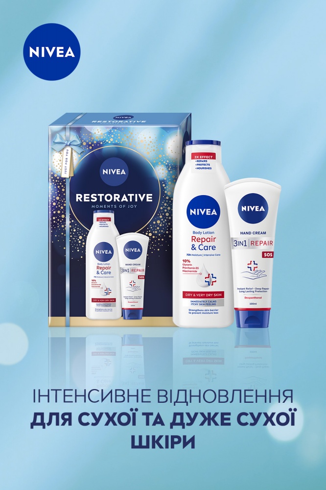 Подарочный набор для женщин NIVEA RESTORATIVE