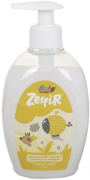 Детское мыло ZEFFIR с ромашкой и календулой 330 мл