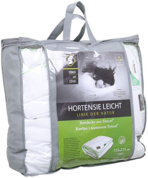Ковдра Hortensie Leicht легка 155x215 см Songer und Sohne