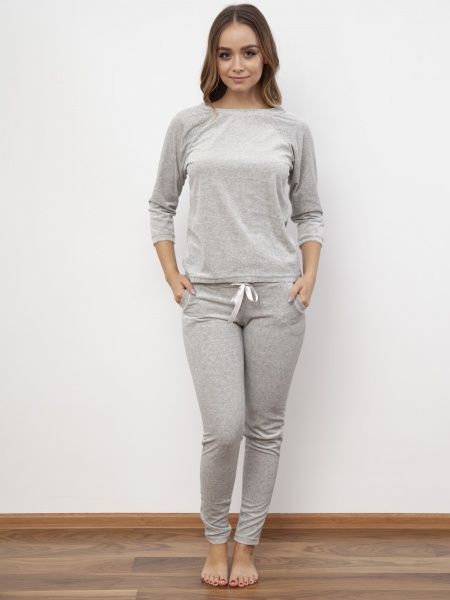 Костюм домашний женский Roksana №1004/50018 р. XL светло-серый 