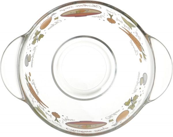 Бульйонниця з ручками Смачний супчик 560 мл Luminarc