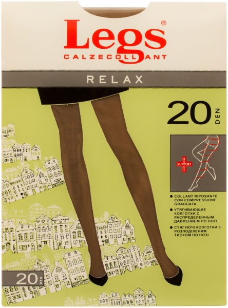 Колготки Legs RELAX 20 den VISONE 5 коричневый