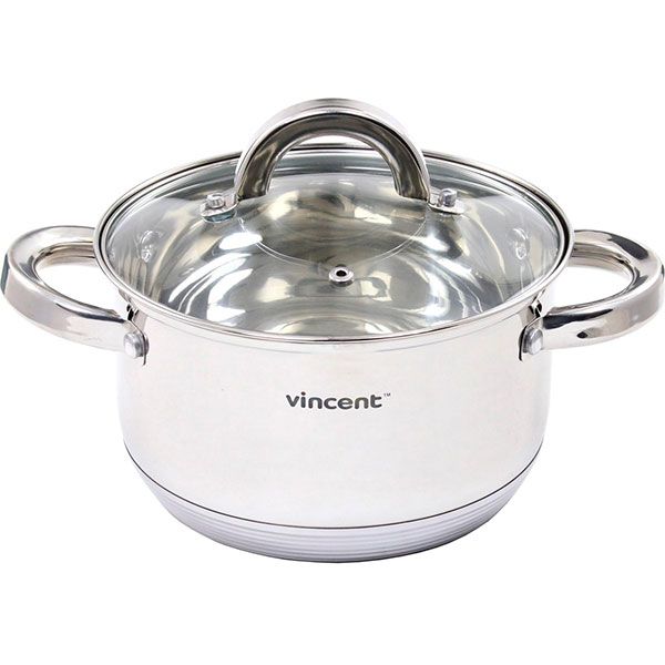 Кастрюля 3,6 л 20 см VC-3167-20 Vincent