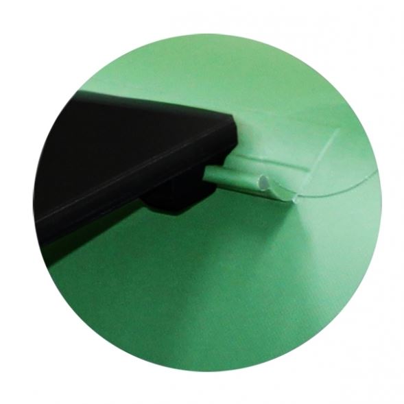 Човен надувний Ладья зі слань-килимом ЛТ-220ДЕС зелений