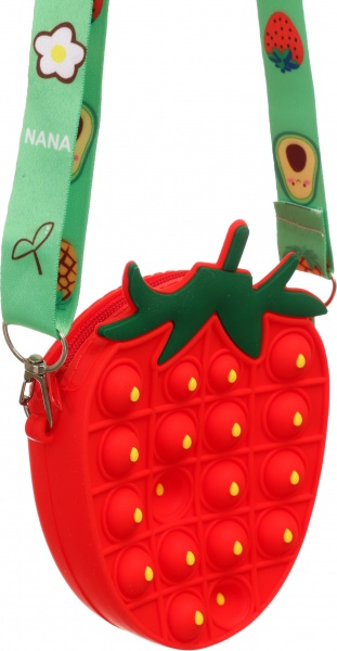 Сумка Сочная клубника красный