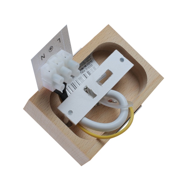 Підвіс Светкомплект Wooden SP 1620 1x40 Вт E27 білий матовий 