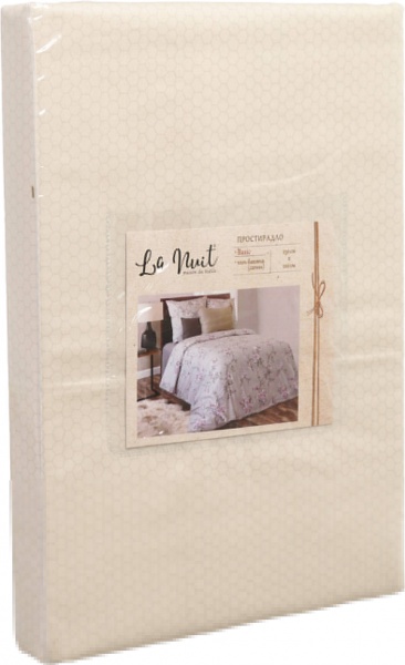 Простирадло Basic попурі 220x230 см в асортименті La Nuit 