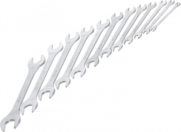 Набор ключей рожковых Eastman 12 шт в сумке 58219