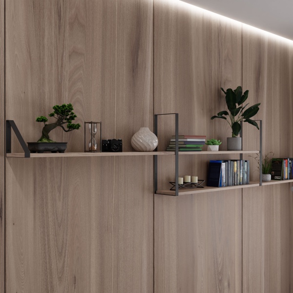 Кронштейн для полиць Valore Трикутник Loft SB-T-21