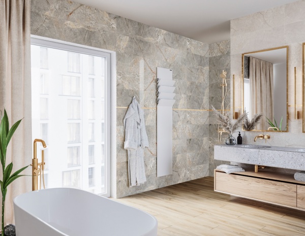 Плитка Ceramika Color Brize Grey Rett CCR96-1 30x90 