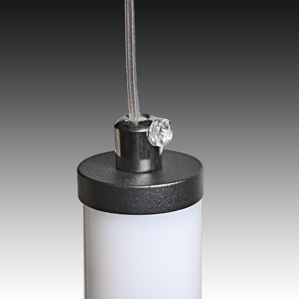 Світильник світлодіодний Berger 1x18 Вт чорний 7008-PL-18 Black 