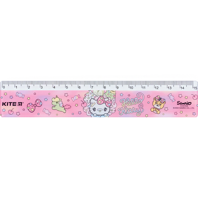 Линейка Hello Kitty 15 см HK24-090-2 KITE