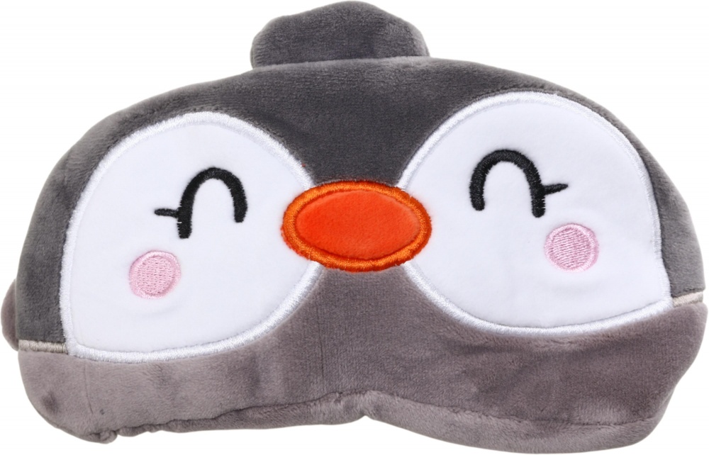 Подушка-підголівник HW Пінгвін 28x28 см біло-коричневий BMPMIX0545