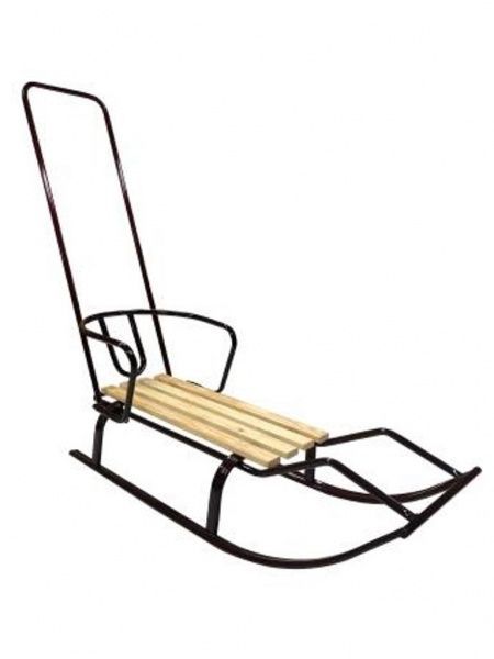 Санки Спринтер с ручкой 96х46х61 см 