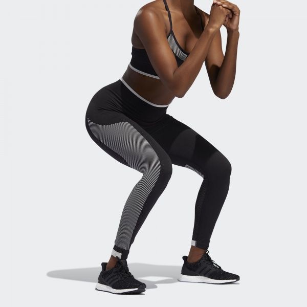 Лосины Adidas BT PK FLW DX9305 XS черный