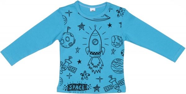 Футболка дитяча Danaya р.92 блакитний ШЯ19-26 