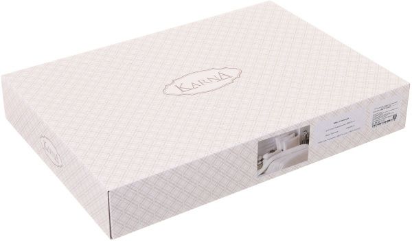 Комплект постельного белья Loft 2 экрю Karna 