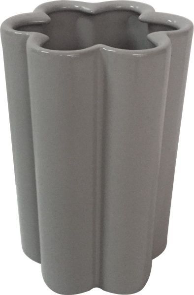 Ваза керамическая серая Облачко 1 18 см