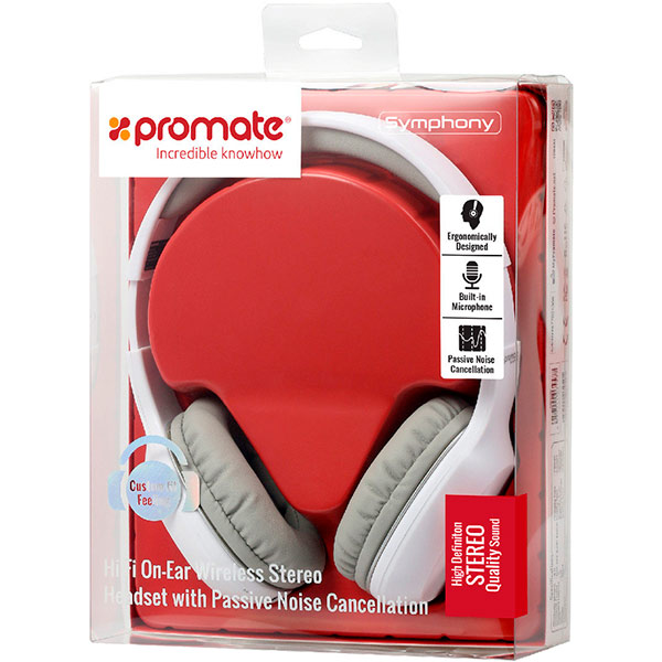 Навушники Promate Symphony White