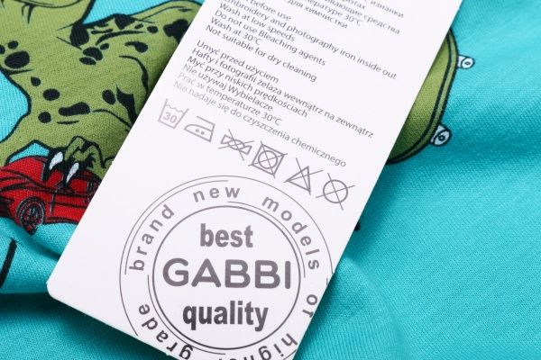 Костюм GABBI KS-20-13-2 Технозавр р.86 ментоловий