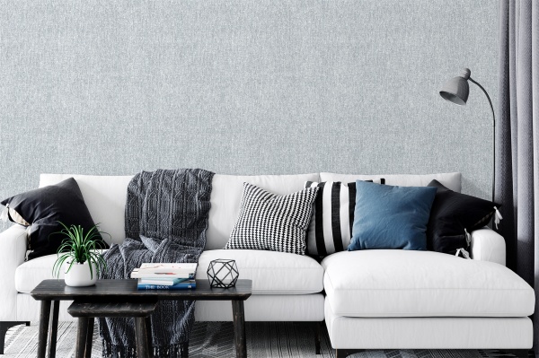 Обои виниловые на флизелиновой основе Vinil Джут СШТ 6-1555 1,06x10,05 м 