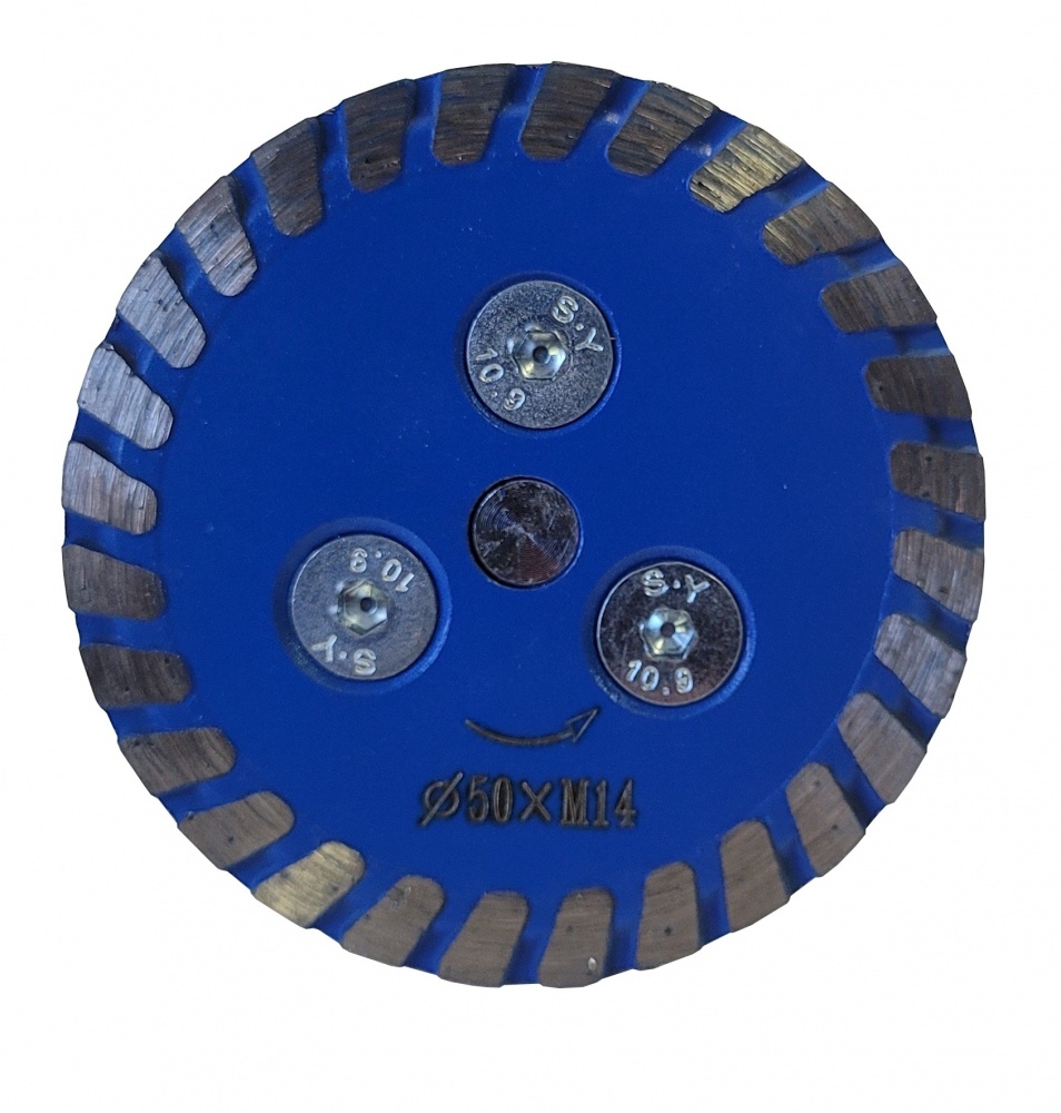 Диск алмазний відрізний A.T.T. турбо на фланці М14 50x2,0