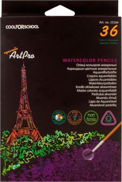 Олівці акварельні Art Pro CF15164 36 шт. Cool For School