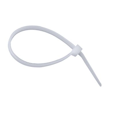 Стяжка кабельная Elex 5x250 мм белая 100 шт