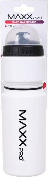 Фляга MaxxPro велосипедная FBC102-Wt 750 белый