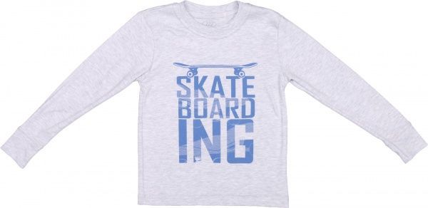 Пижама для мальчиков Фламинго р.122 меланж/джинс 