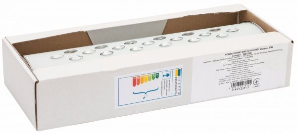 Светильник настенный Nowodvorski Mimi 2 2x60 Вт E14 белый 