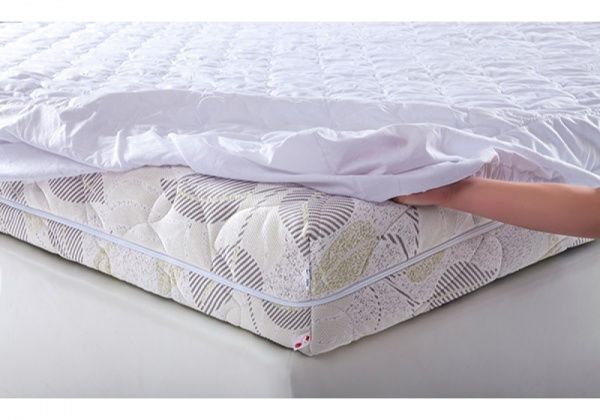 Наматрасник MatroLuxe натяжной бязь 80x190 см 