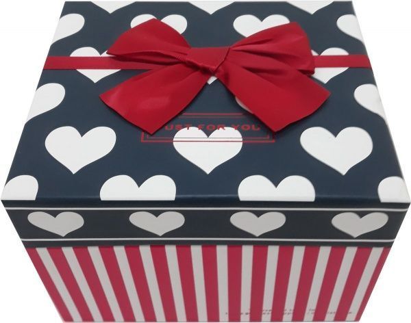 Коробка подарункова CZ01-5-3 різнокольорова