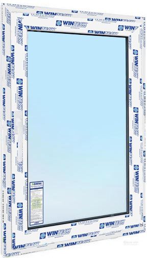 Окно поворотно-откидное WINTECH 540 800x1200 мм правое 