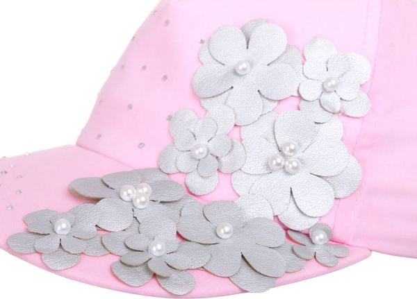 Кепка для девочек Pampona 21 L 06 р.48 розовый 