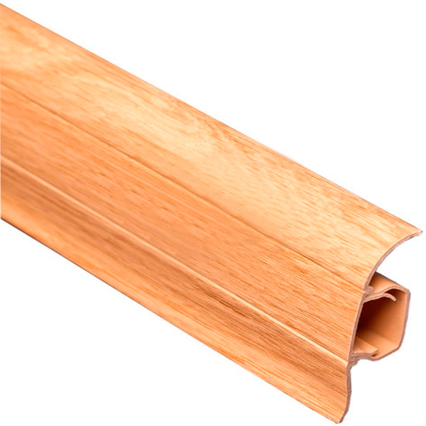 Плинтус ПВХ TIS дуб степной 18х56х2500 мм 