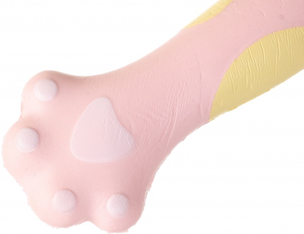 Ручка гелева М'яка лапка світло-рожева 