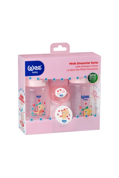 Детский набор Wee Baby для ухода розовый